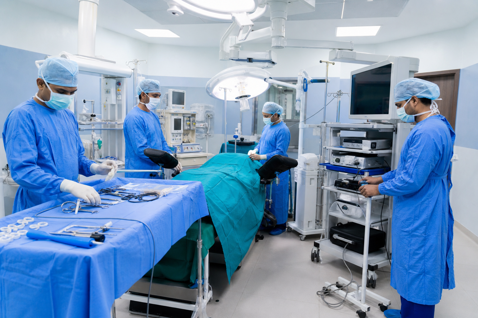 General Surgery including Laparoscopic & Minimal Access surgery facility