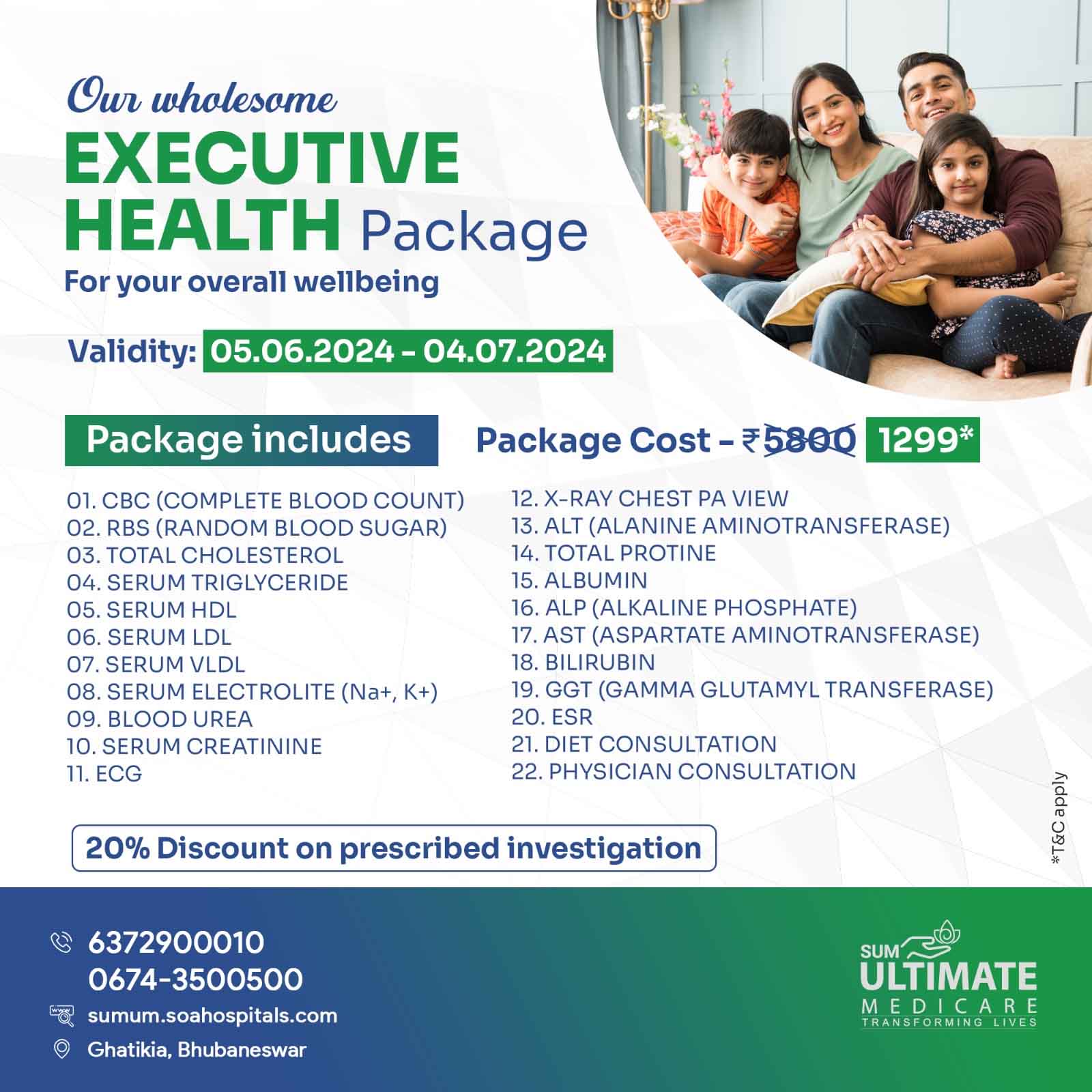 Ultimate Executive Health Check Package