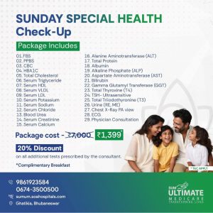 Sunday Special Health Checkup