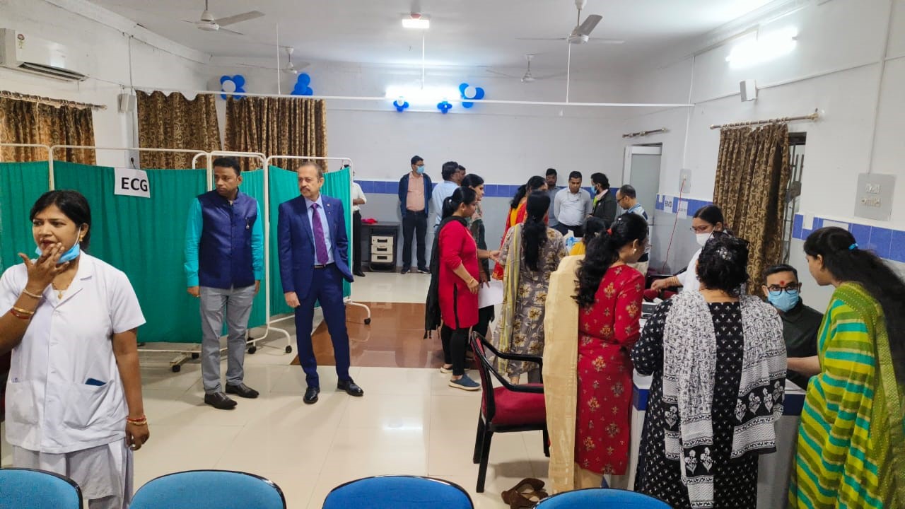 HEALTH AWARENESS TALK & CAMP AT ECR, BHUBANESWAR-26.11.24