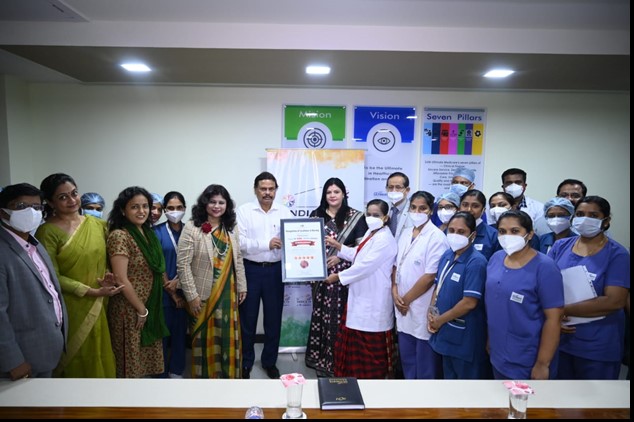 CII Recognition of excellence in Nursing 2021 in recognition of its ongoing voluntary efforts commitment and invaluable contribution in the fight against COVID 19
