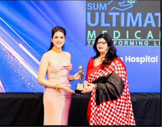 Excellence in Hospitality Healthcare Services award by MIRCHI in Kualalumpur March 2024