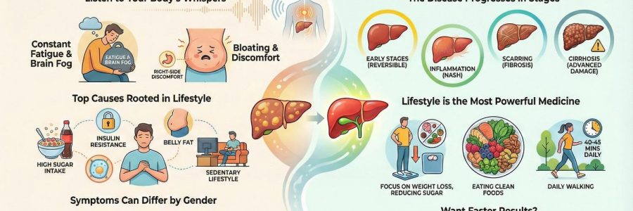 Fatty Liver – Symptoms, Causes, and Treatment